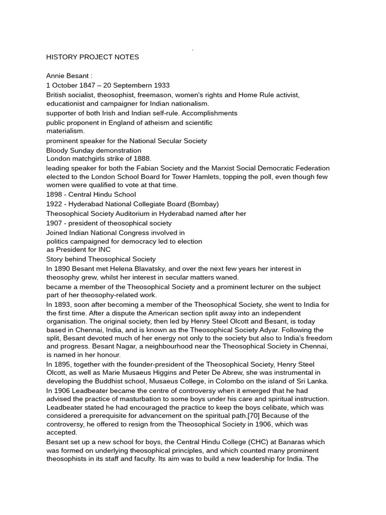 History Project | PDF