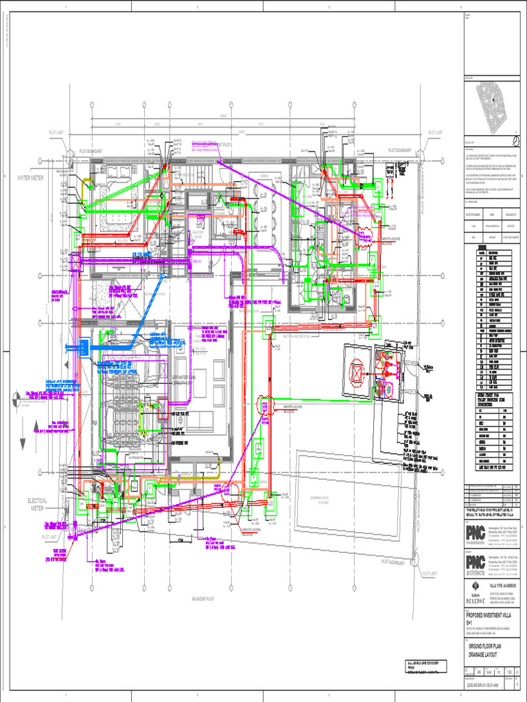 WS SRV 01 100-01-4AM Ground Floor CSD Layout | PDF