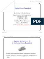 Presentación - Optimización en Ingeniería - Coello