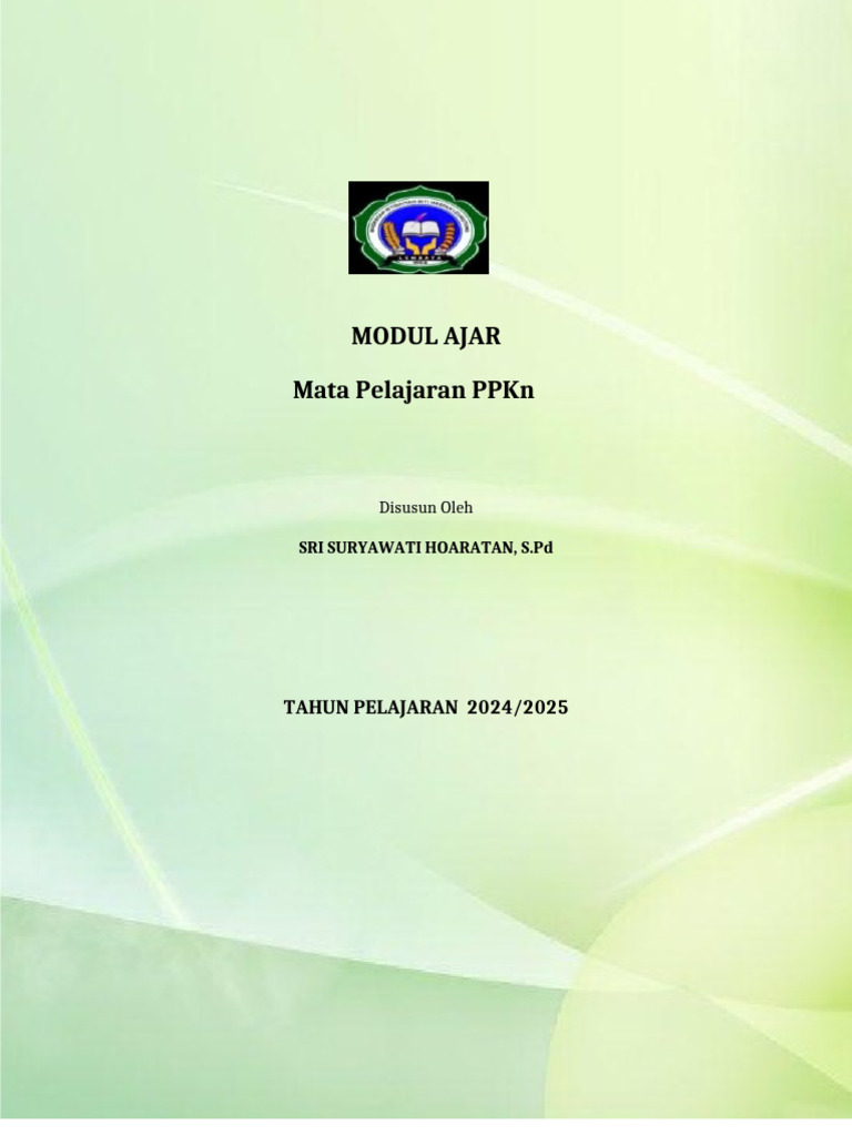 708796508 Modul Ajar Pendidikan Pancasila Kelas 2 | PDF