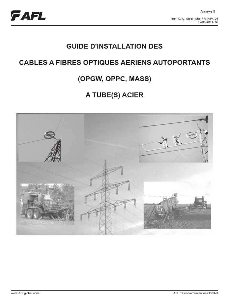 Notice Installation THYM-OPPC AFL | PDF | Câble coaxial | Inducteur