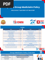 Infosys Employee Health Insurance FAQ | PDF | Payments | Insurance