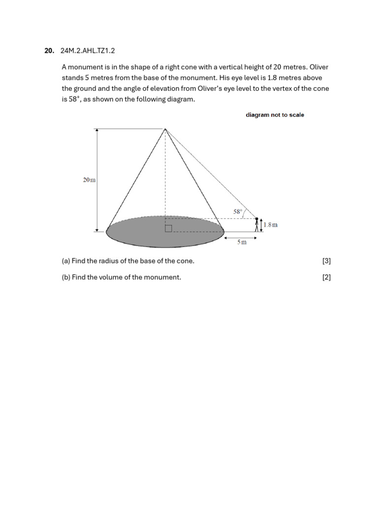 Past Papers Part 2 Q | PDF | Tangent | Geometry