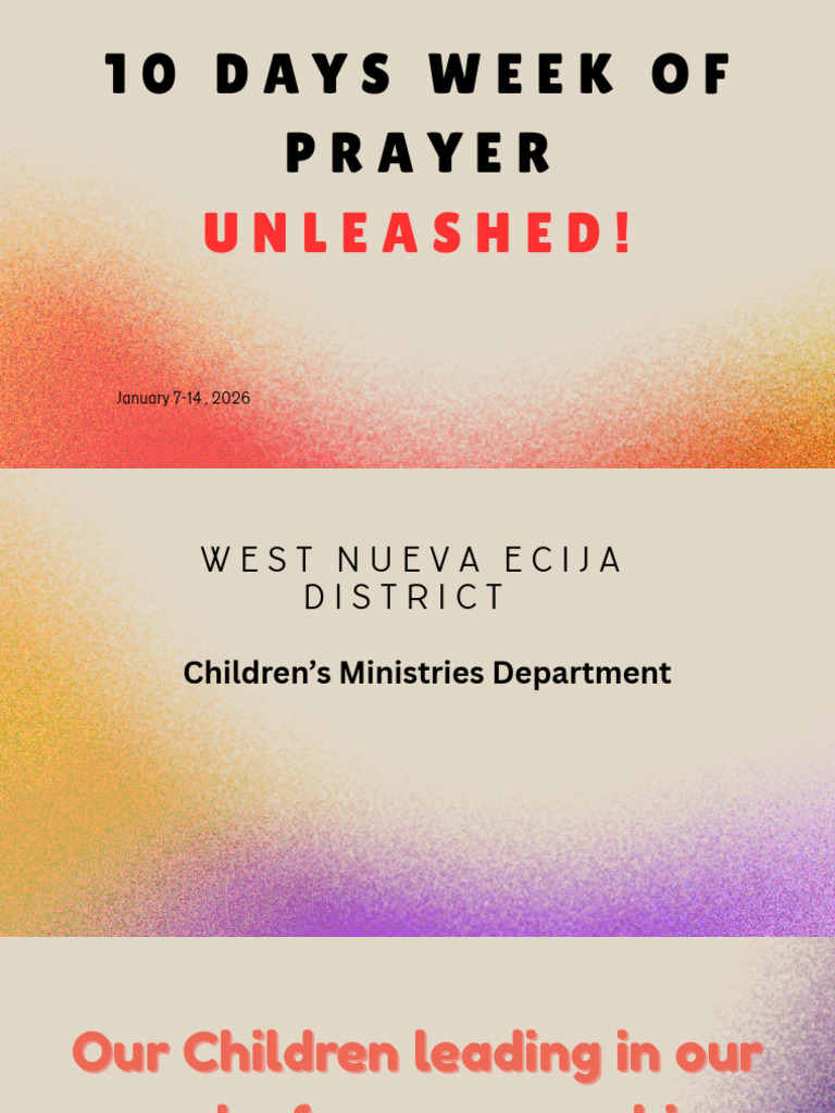 10 Days Week of Prayer2 | PDF