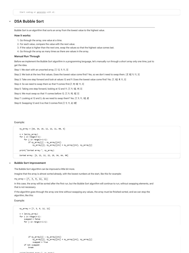 Sorting Algorithms - Colab | PDF | Time Complexity | Theoretical ...