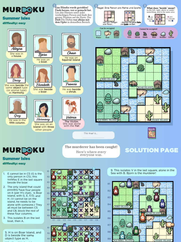 Murdoku 1 (German) | PDF | Chess Openings | Chess Theory