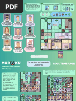 Murdoku Puzzles (Solution) | PDF | Courtroom | Chess Openings