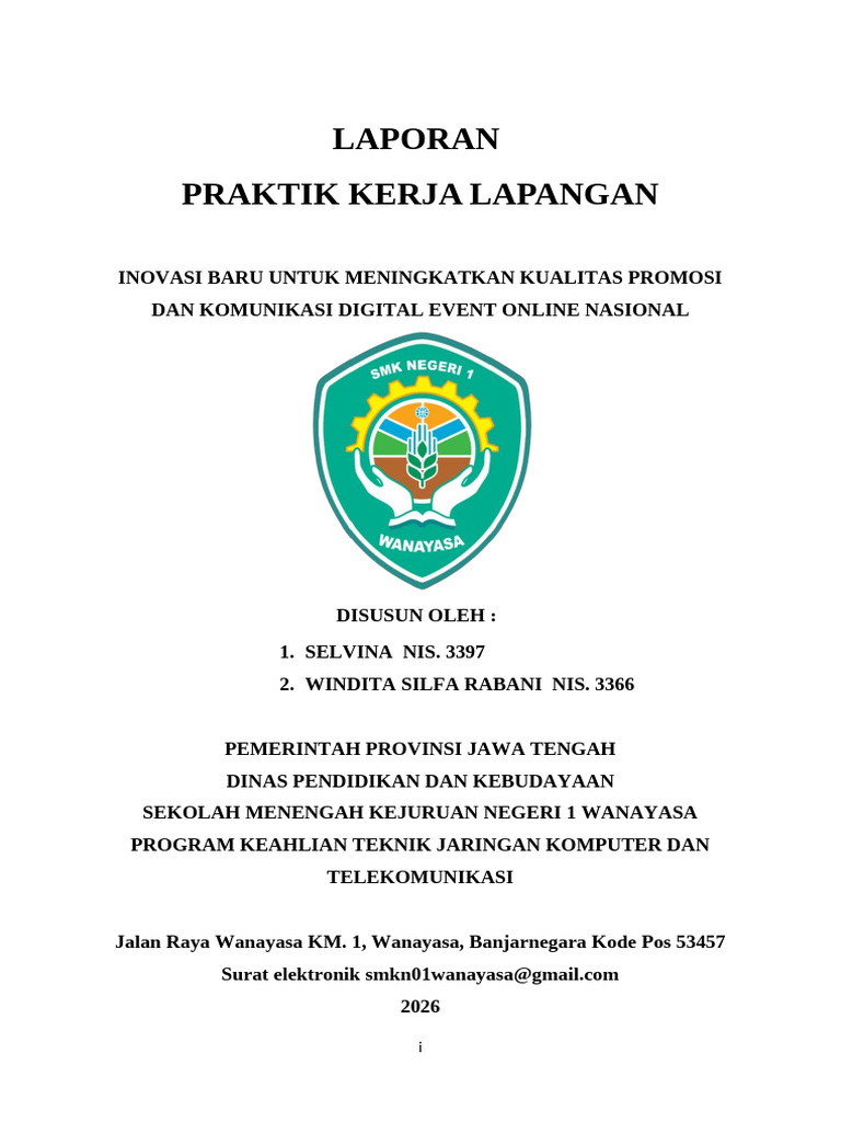 LAPORAN SILFA DAN SELVI Set Fixcetak | PDF