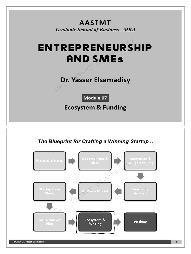 17. Ecosystem | PDF | Startup Company | Small Business & Entrepreneurs