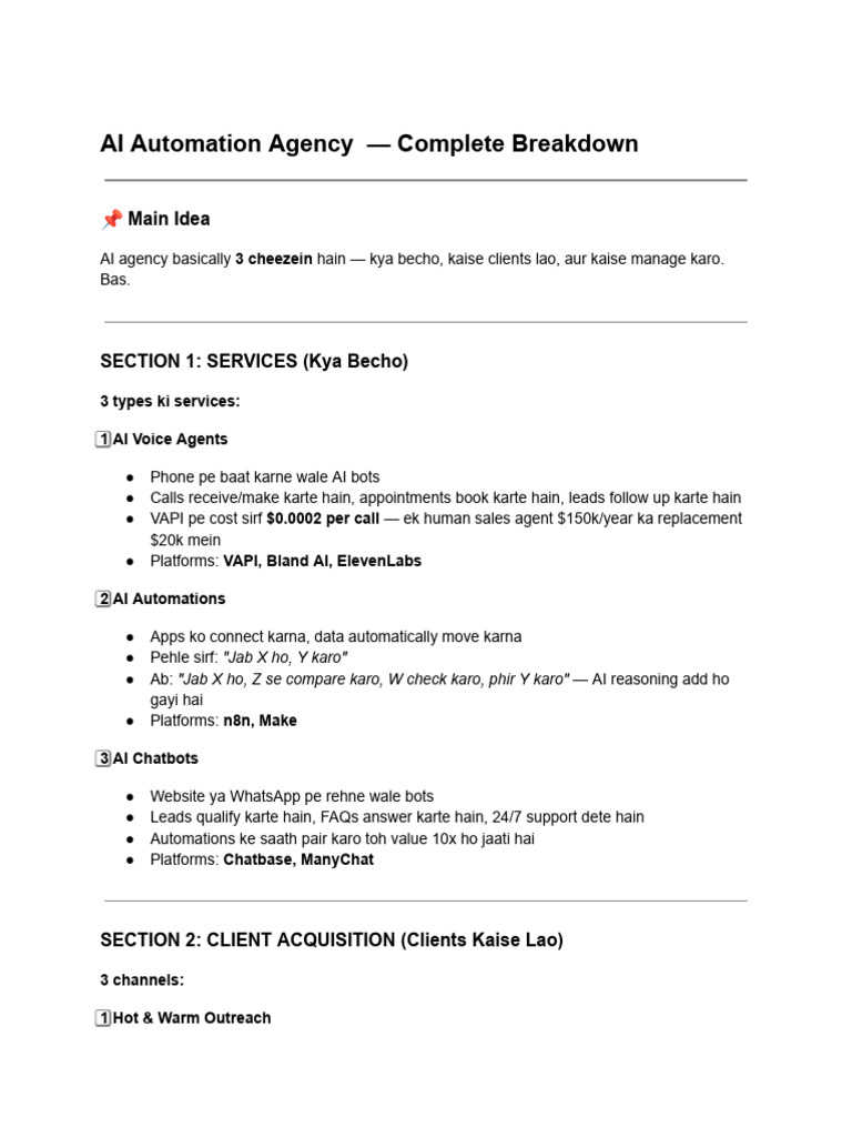 AI Automation Agency — Complete Breakdown (1) | PDF