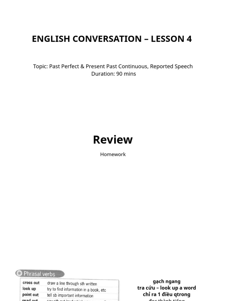 English Lesson4 | PDF