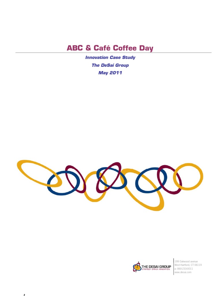 Case Study ABC & Cafe Coffee Day PDF Coffeehouse Coffee