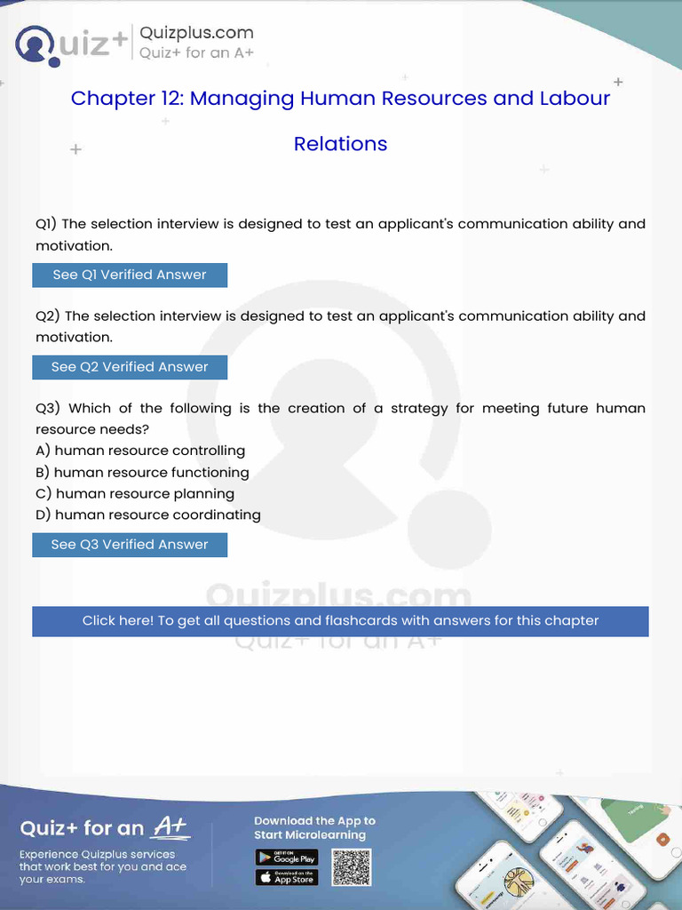 The Selection Interview is Designed to Test an Applicants Communication ...