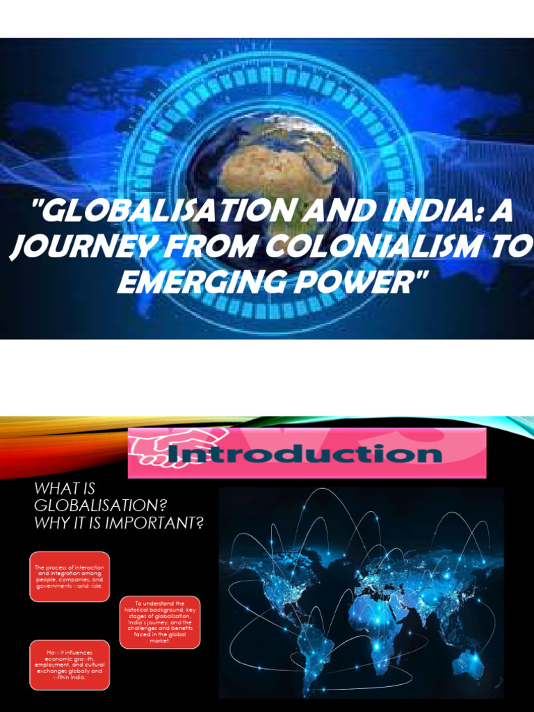 Globalisation and India by Chitransh Kumar | PDF | Globalization ...