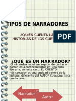 Tipos de Narradores