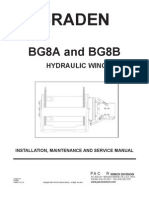 Braden BG8A BG8B Installation Mainenance and Service Manual