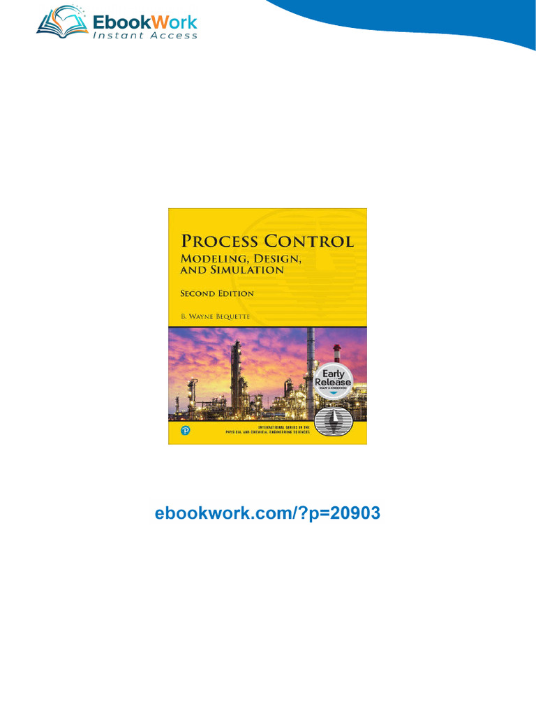 Process Control: Modeling, Design, and Simulation 2nd Edition B. Wayne ...