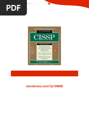 All in One CISSP Exam Guide 9th Edition Fernando Maymí - Premium