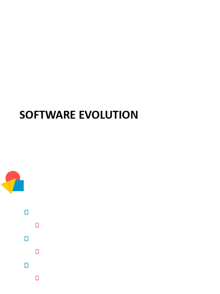 Ch9 Software Evolution | PDF | Agile Software Development | Software