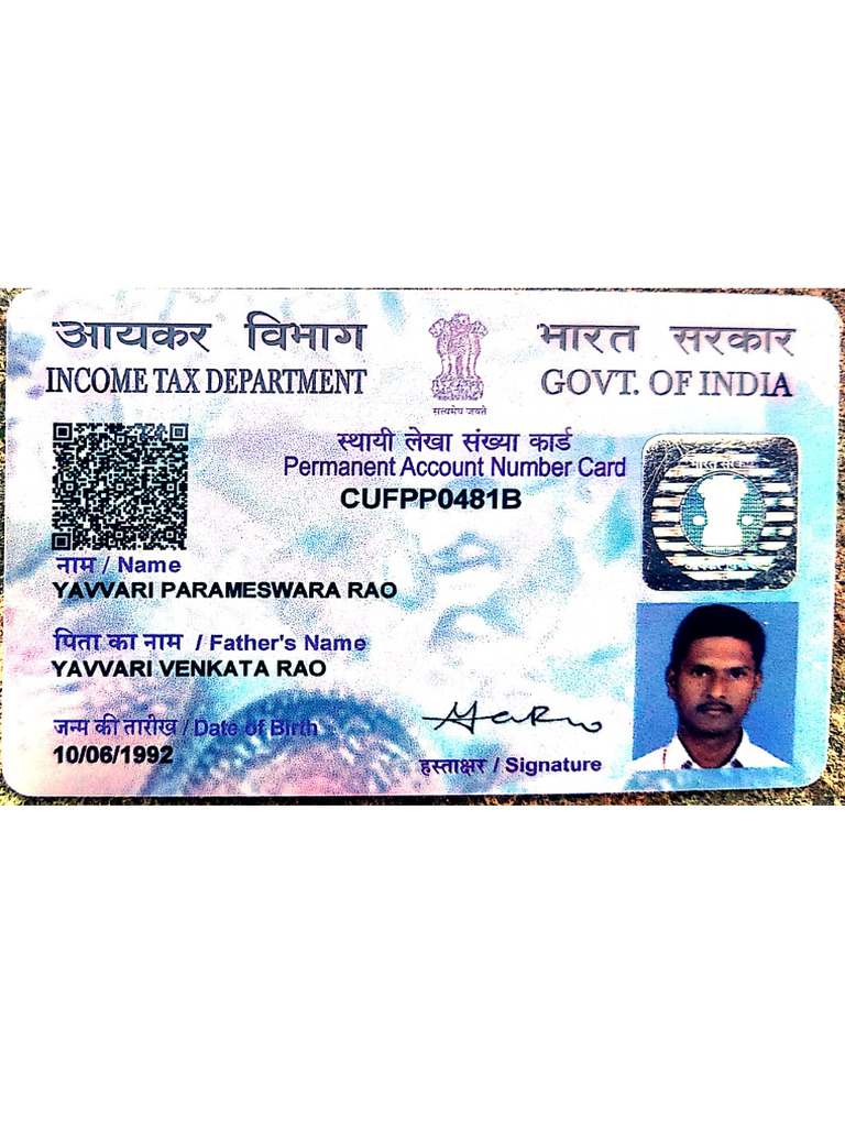 pan card | PDF