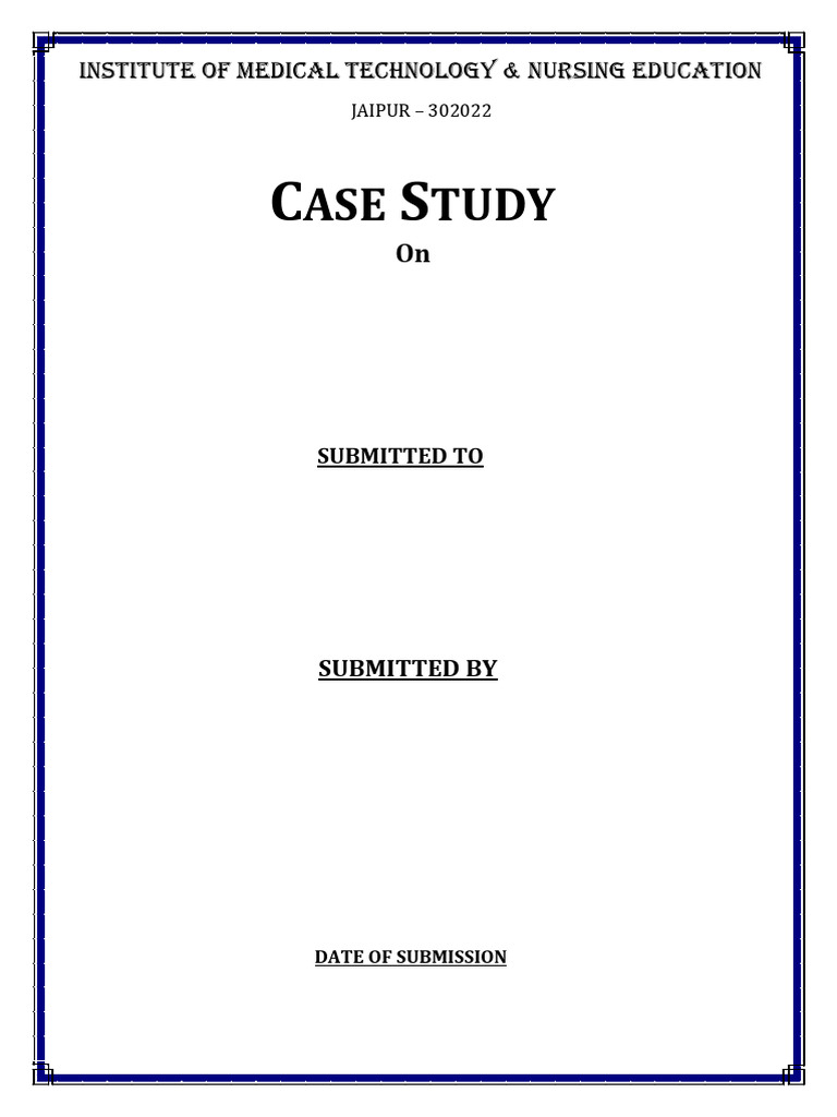 Nursing case study | PDF | Human Nose | Clinical Medicine