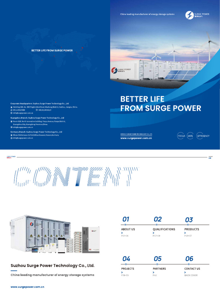 Surge Power Brochure | PDF