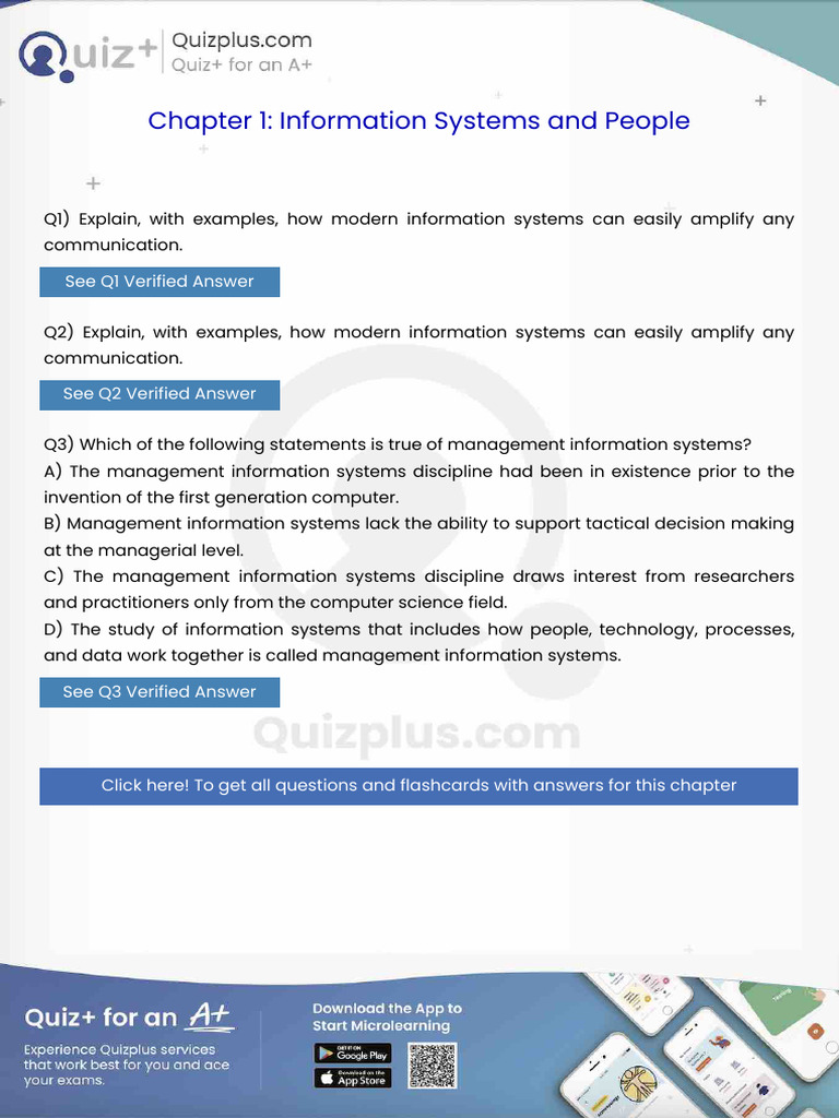 Explain With Examples How Modern Information Systems Can Easily Amplify ...