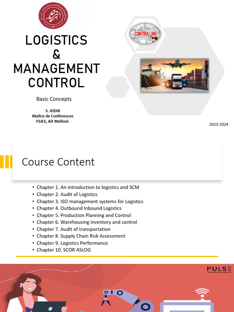 Fundamental Logistics-AUDIT LOGISTICS Week 2 | PDF