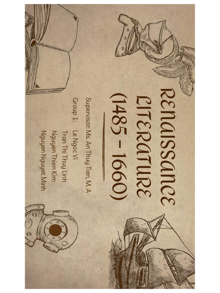 Renaissance Lit. historical background and features | PDF | Elizabethan ...