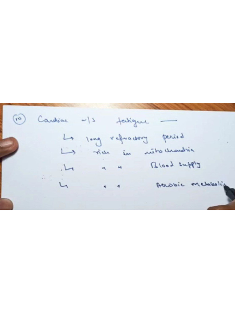 physiology sample paper notes | PDF