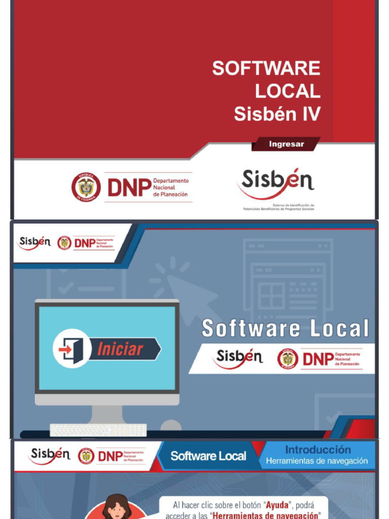 Software_Local_Sisbén_IV | PDF