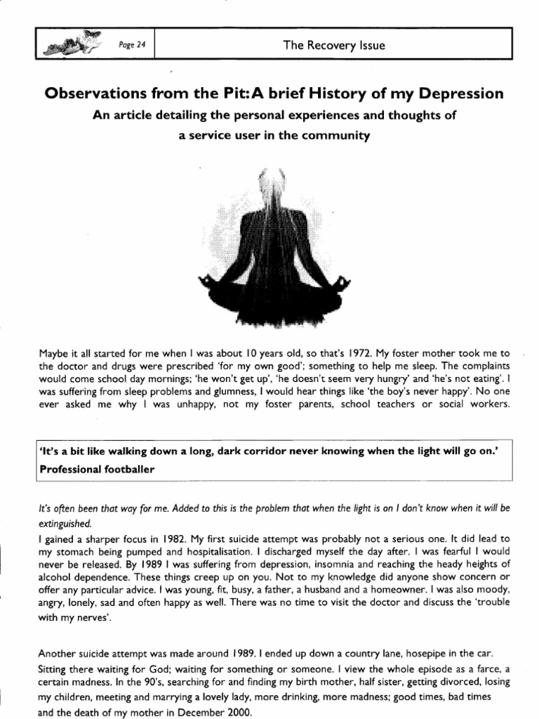Observations From The Pit | PDF | Psychology | Behavioural Sciences