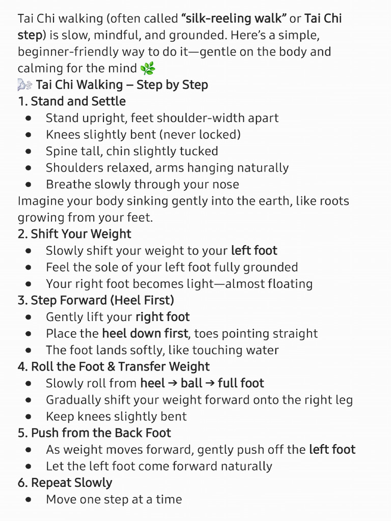 Tai Chi | PDF