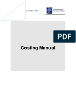 Draft Finance Manual - Costing