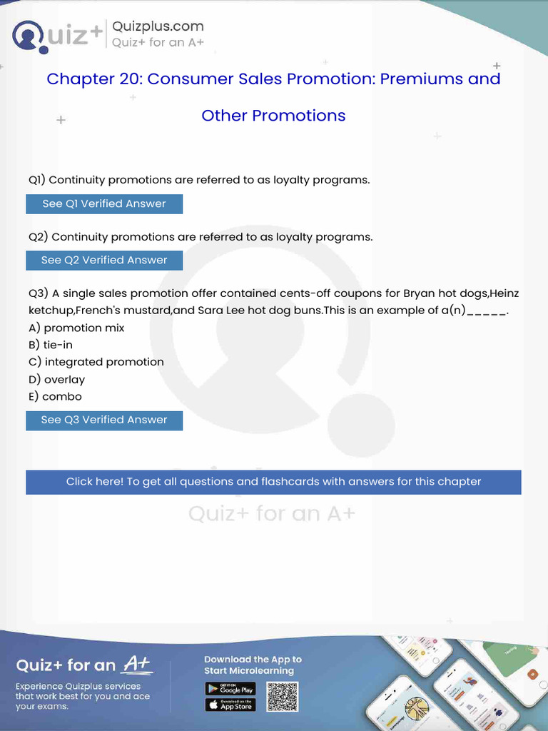 Continuity Promotions Are Referred to as Loyalty Programs | PDF | Brand ...