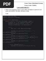 Echo Client-Server Socket Program | PDF