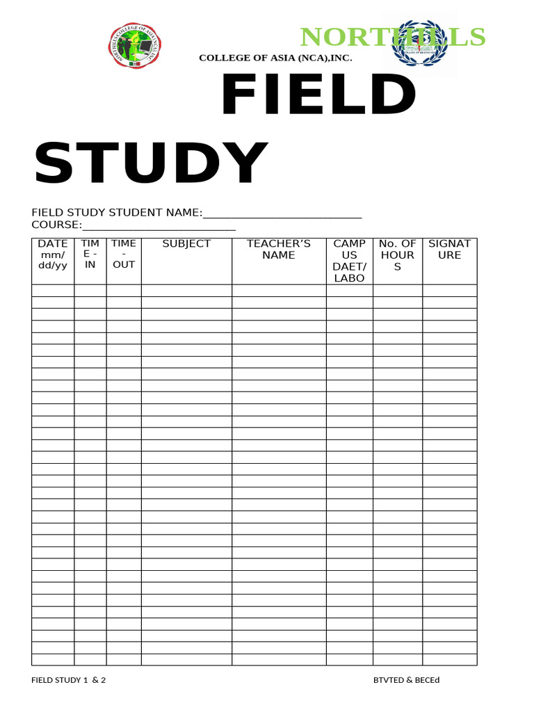 FS Attendance Sheet | PDF