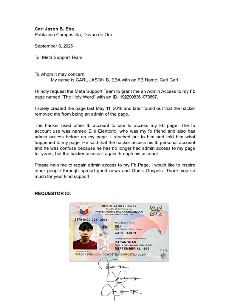 Letter of Attestation | PDF