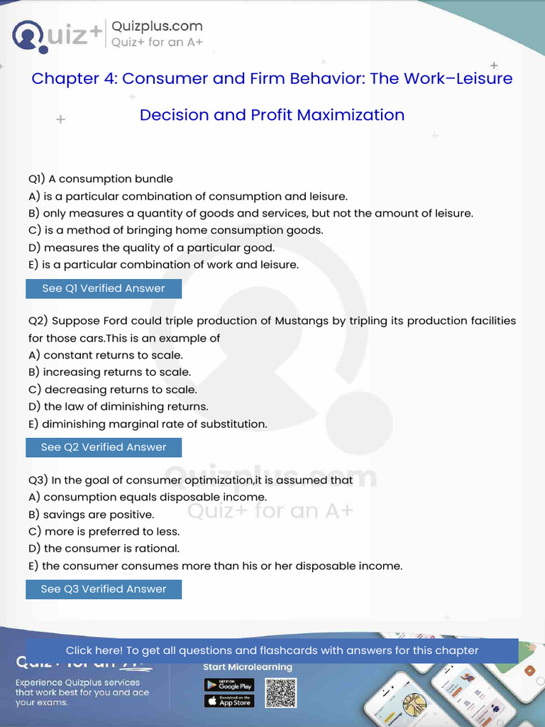 A Consumption Bundle | PDF | Consumption (Economics) | Loans