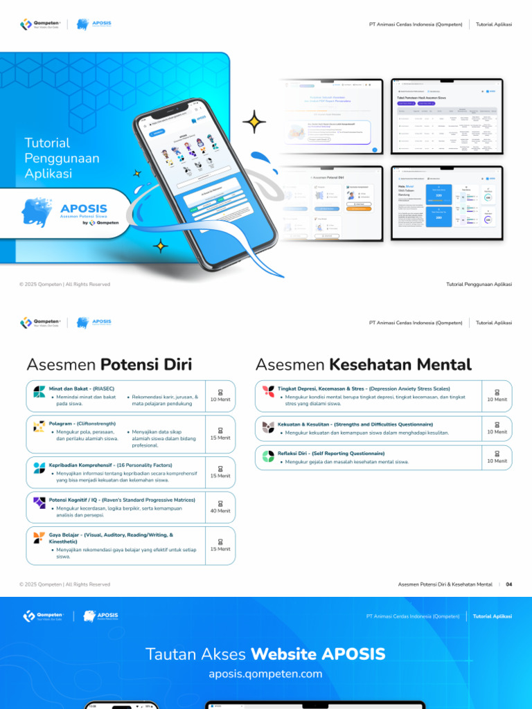 Tutorial Penggunaan APOSIS | PDF