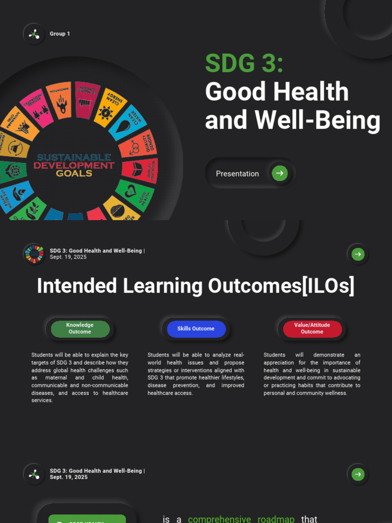 SDG 3 Good Health and Well-Being | PDF | World Health Organization ...