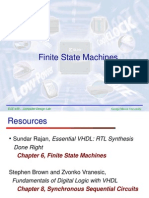 Finite State Machines: ECE 449 - Computer Design Lab