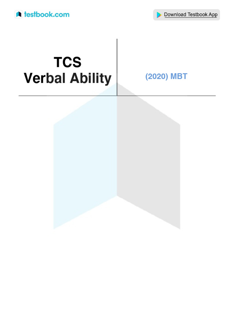 Tcs Nqt Verbal Ability Memory Based Paper 2020 a33002f0 | PDF ...