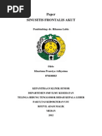 Download Sinusitis Frontalis Akut by Kharisma Prasetya SN102834764 doc pdf