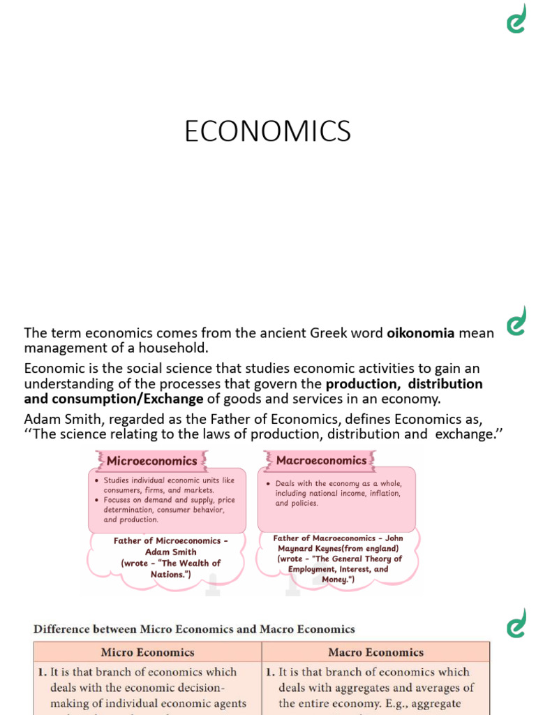 Economics 2026 | PDF