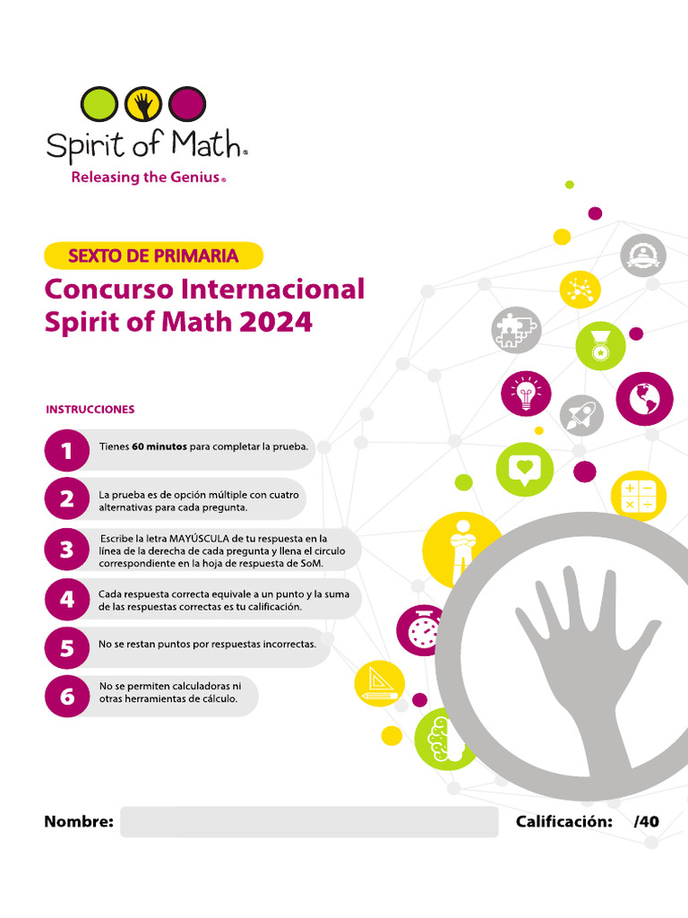 2024 Spirit of Math 6P | PDF