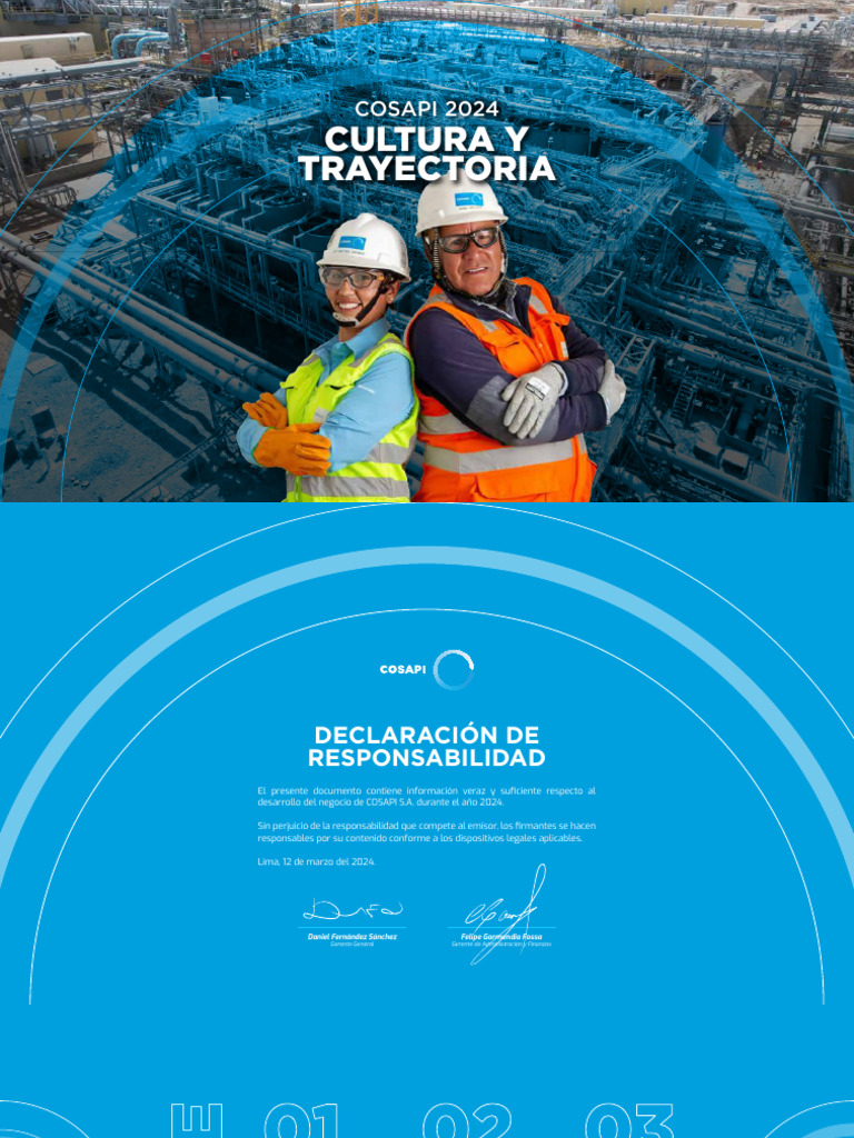 cosapi_-_memoria_integrada_2024 (3) | PDF | Perú | Lima