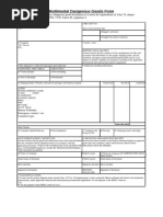 Multimodal Dangerous Goods Declaration | PDF | Dangerous Goods | Supply ...