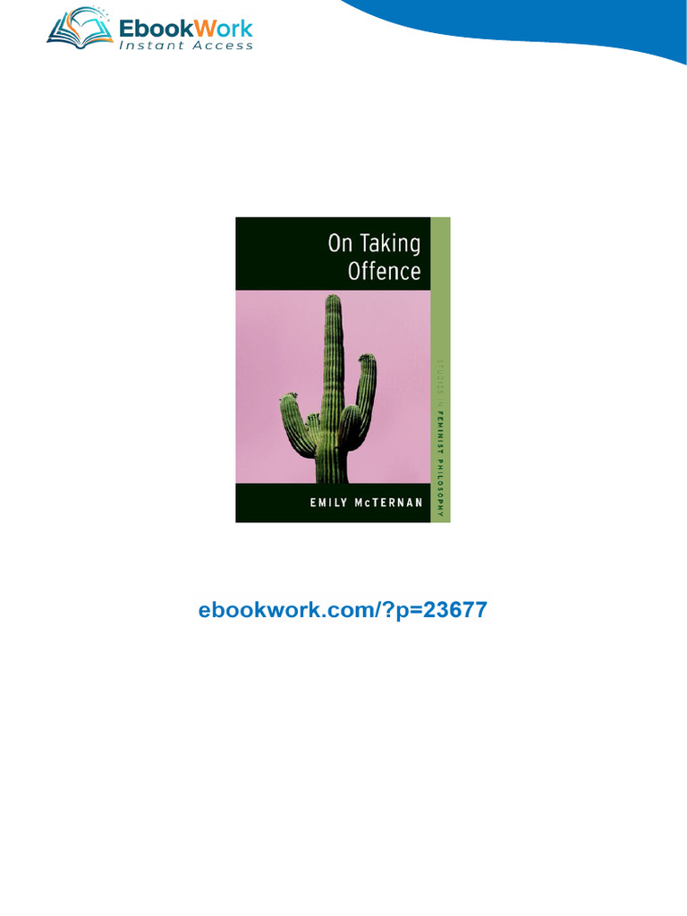 On Taking Offence Emily Mcternan full chapters | PDF | Crimes | Crime ...