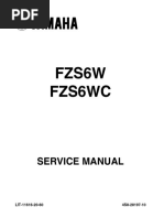 Download Yamaha Fazer FZ6 S2 2007 Service Manual ENG by maparente SN10283675 doc pdf